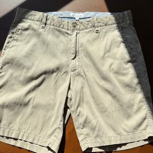 Peter Millar Classic Tan Flat Front Shorts